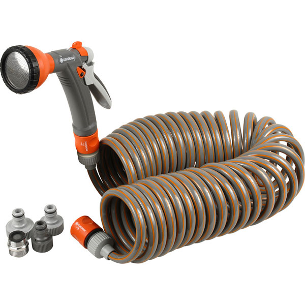 Gardena 10m Spiral Hose Kit Moville Tool Hire